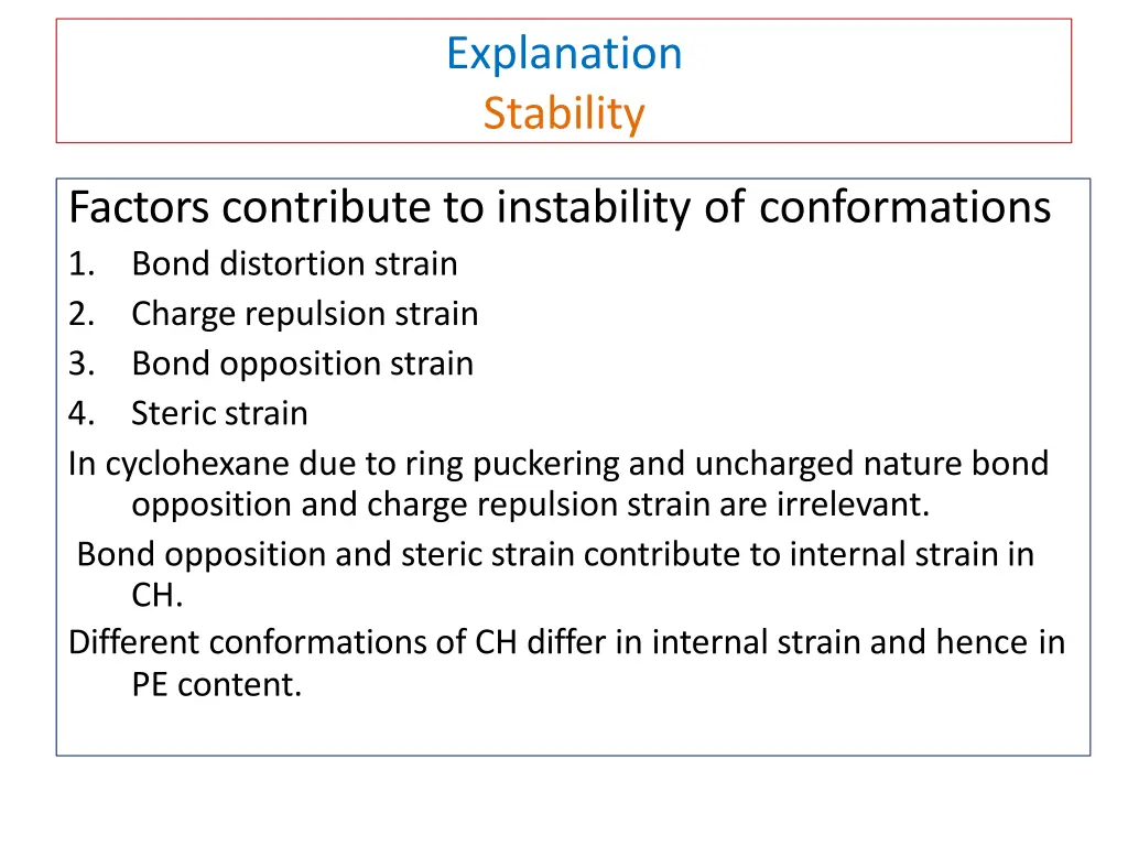explanation stability