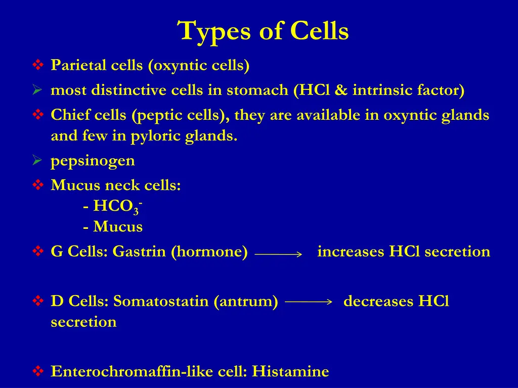 types of cells