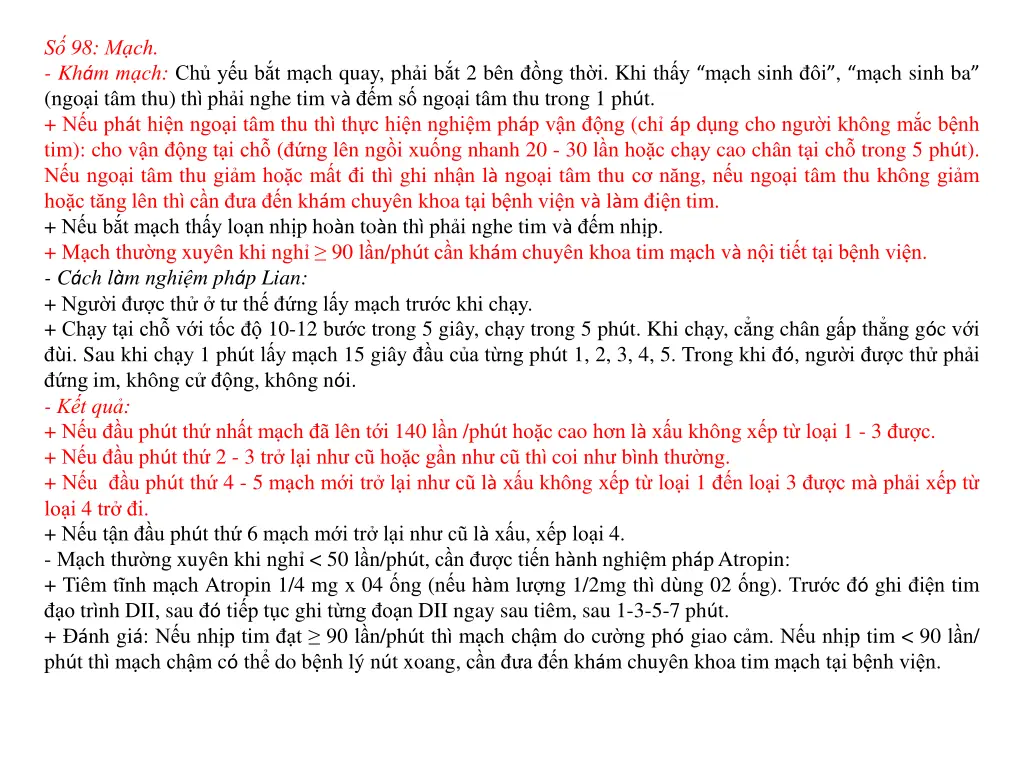 s 98 m ch kh m m ch ch y u b t m ch quay