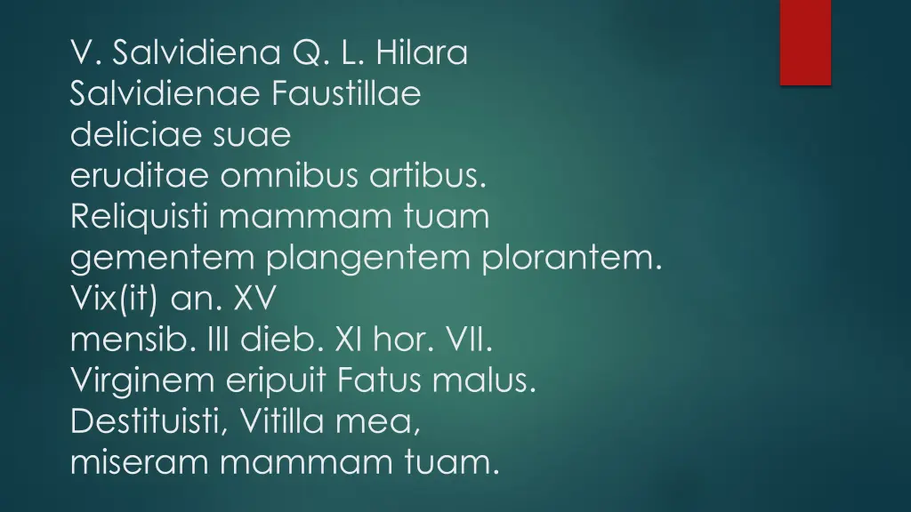 v salvidiena q l hilara salvidienae faustillae 3