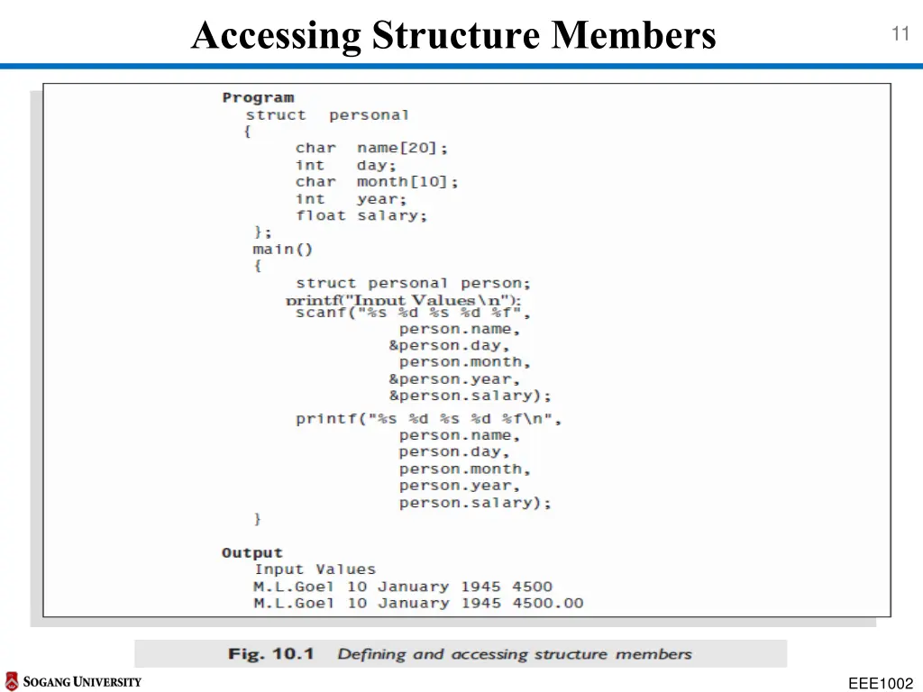 accessing structure members 2