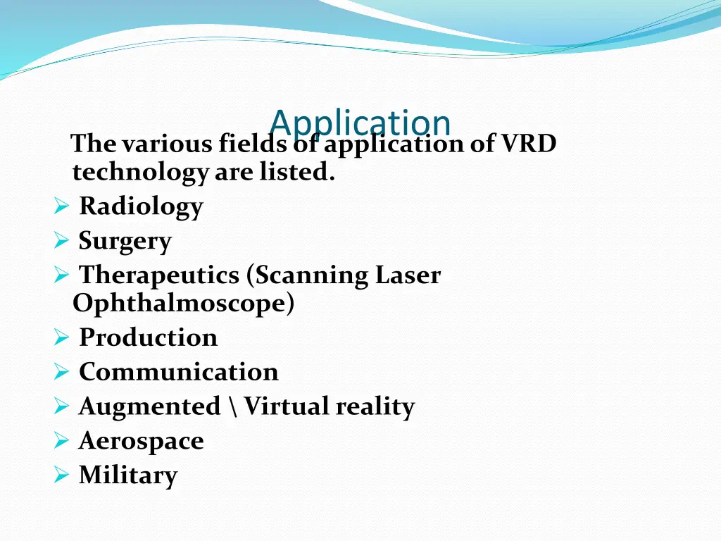 application