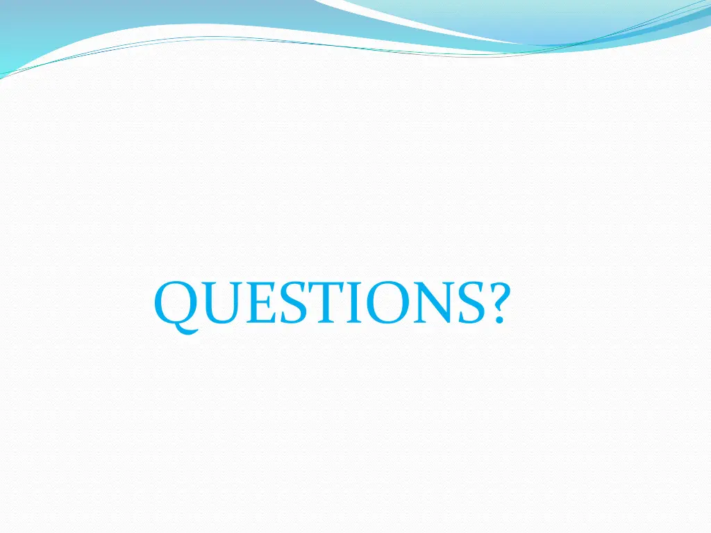 questions