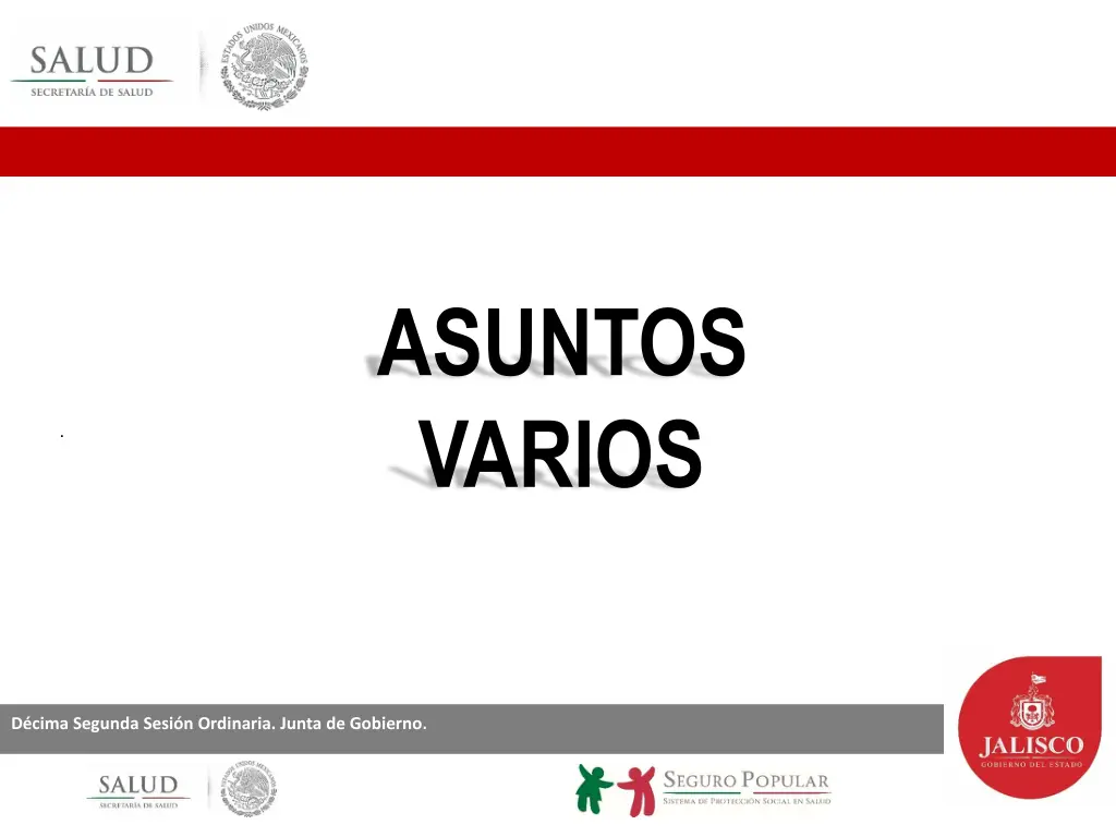 asuntos varios