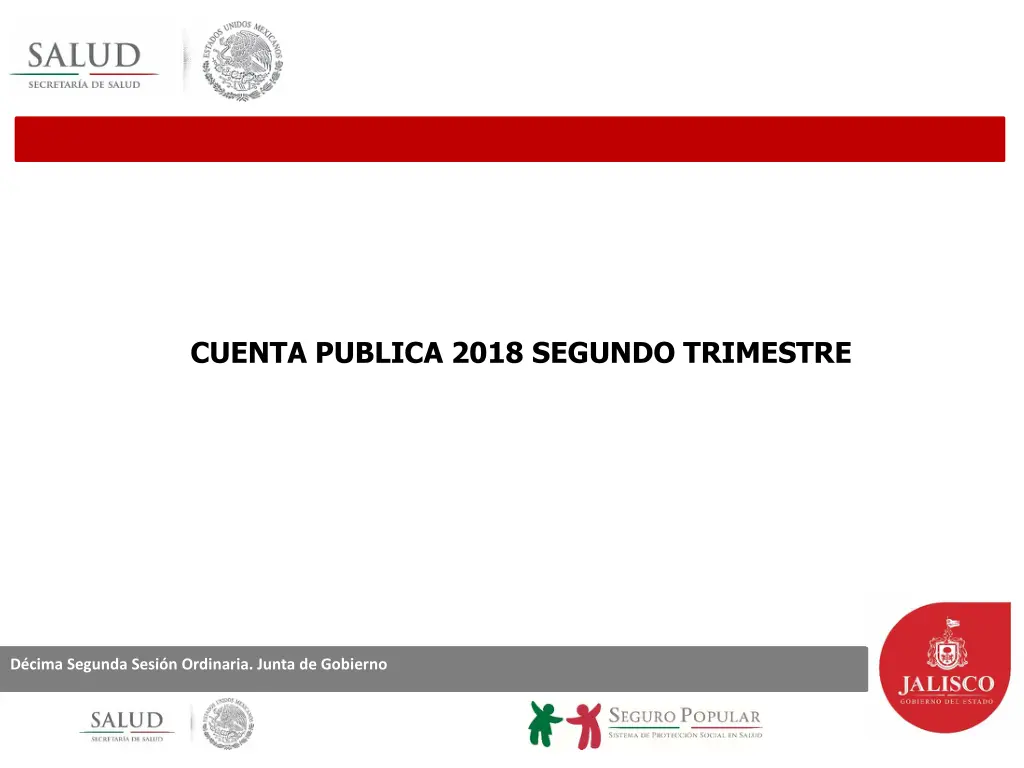 cuenta publica 2018 segundo trimestre