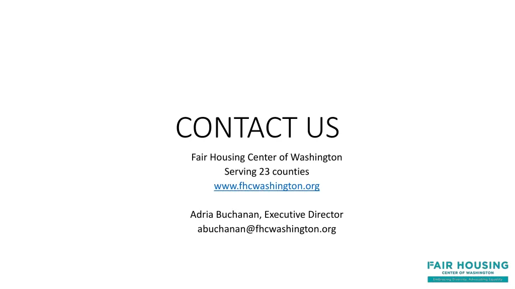 contact us