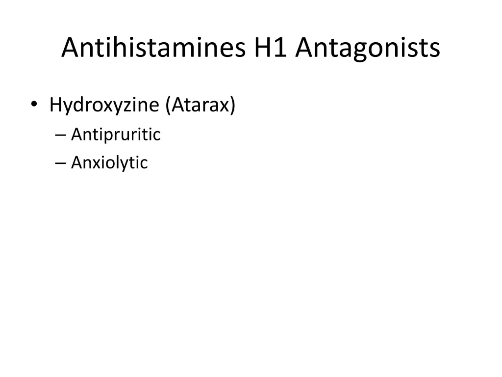antihistamines h1 antagonists 4