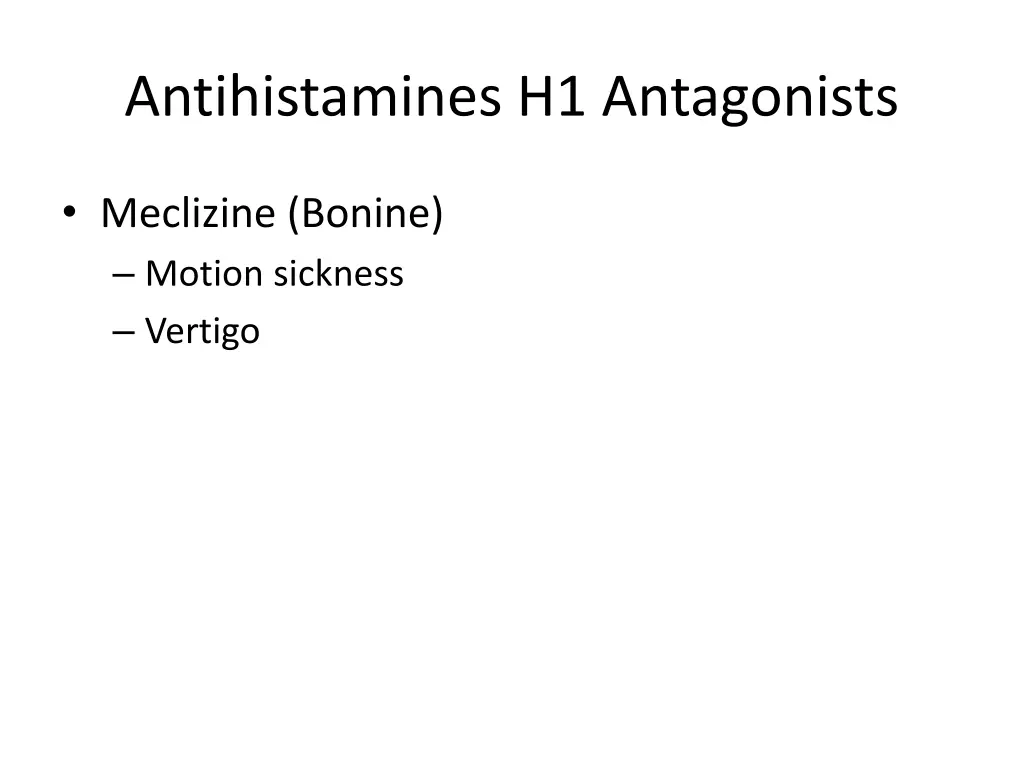 antihistamines h1 antagonists 5