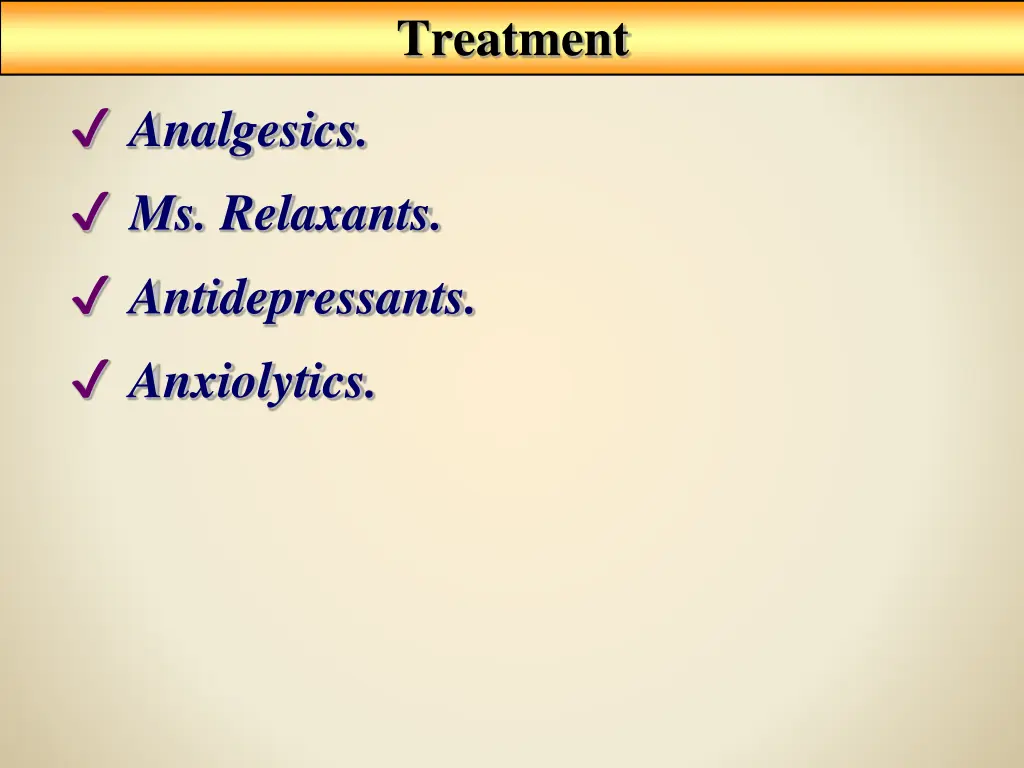 treatment