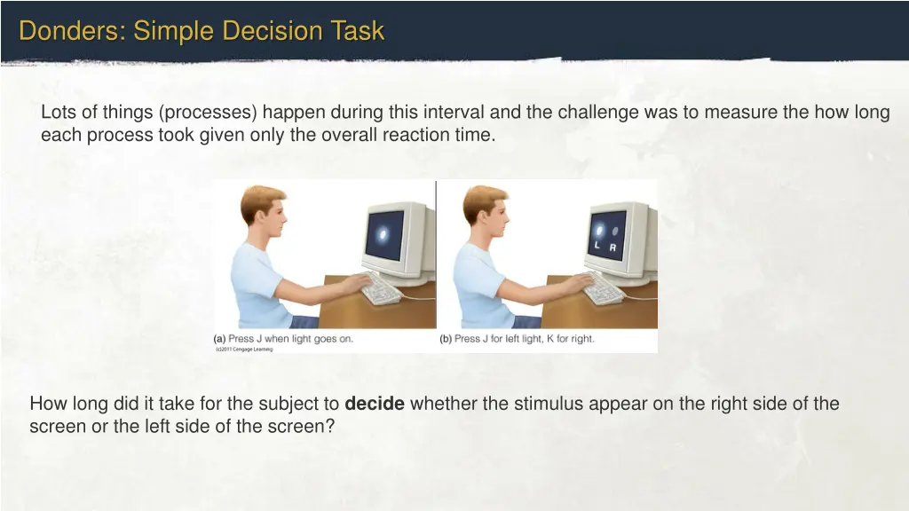 donders simple decision task