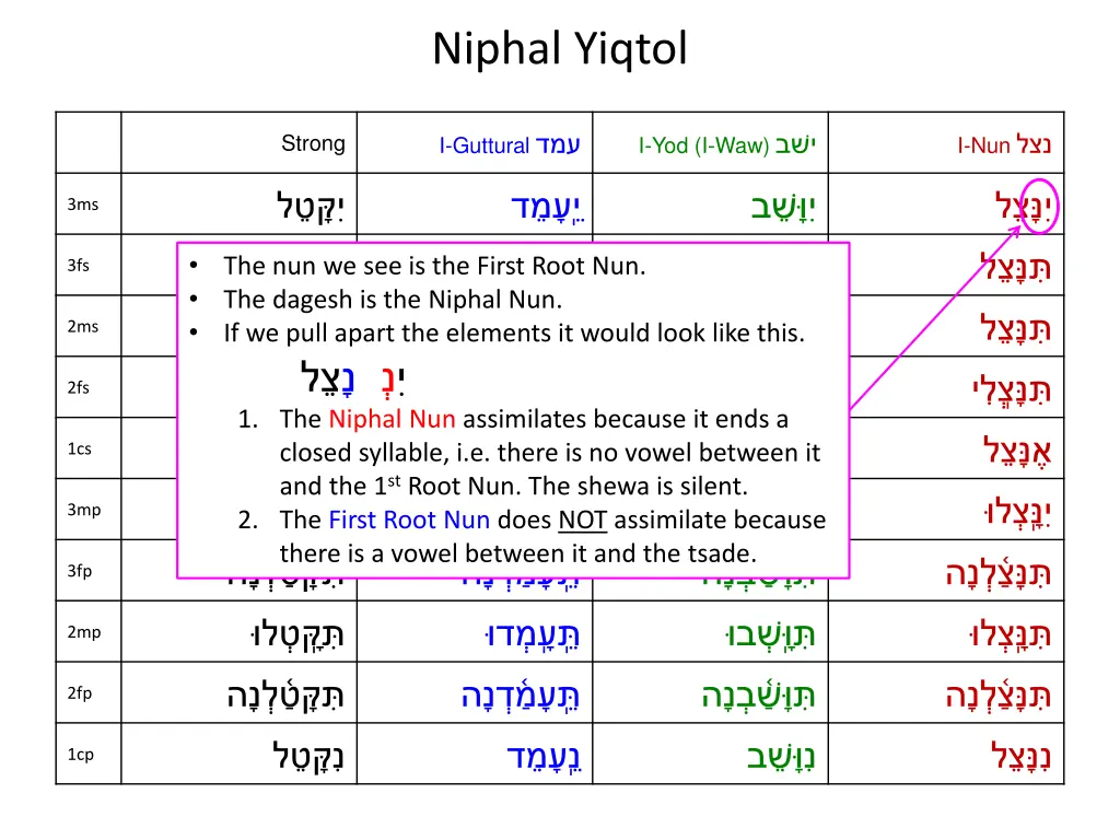 niphal yiqtol 16