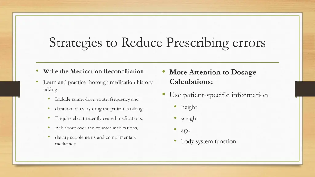 strategies to reduce prescribing errors 3