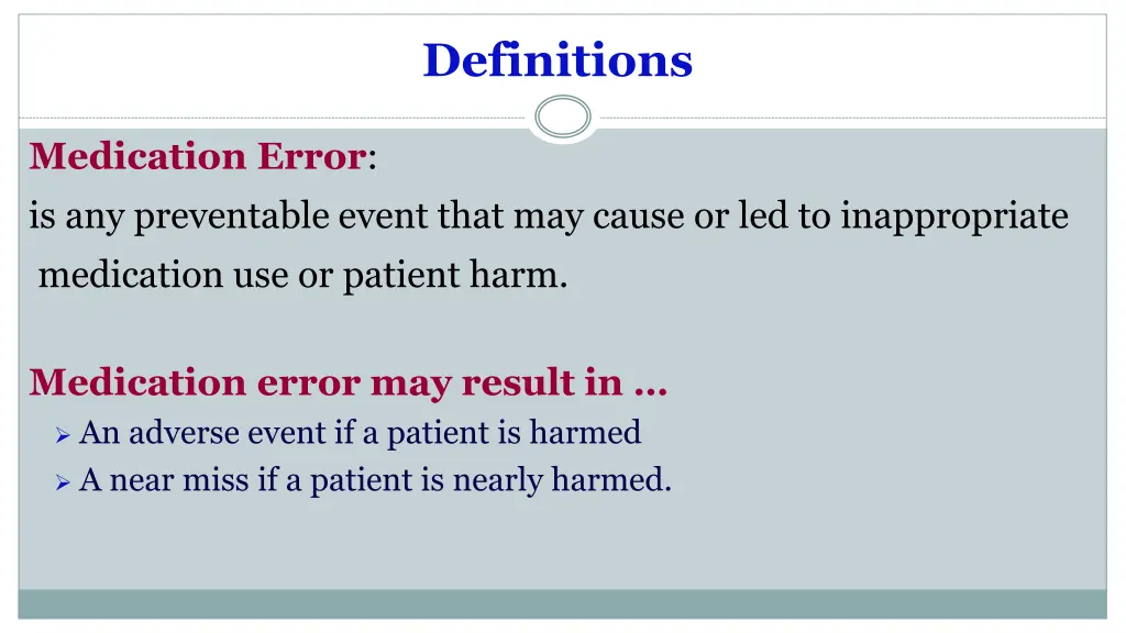 definitions