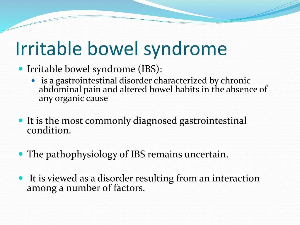 irritable bowel syndrome irritable bowel syndrome