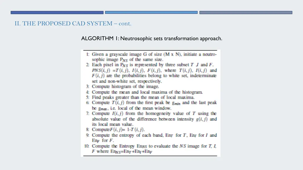 ii the proposed cad system cont