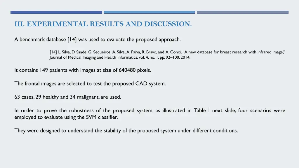 iii experimental results and discussion