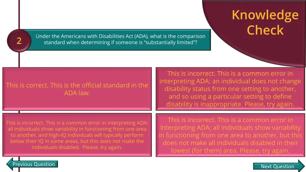 knowledge check 1
