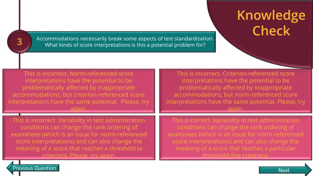 knowledge check 2