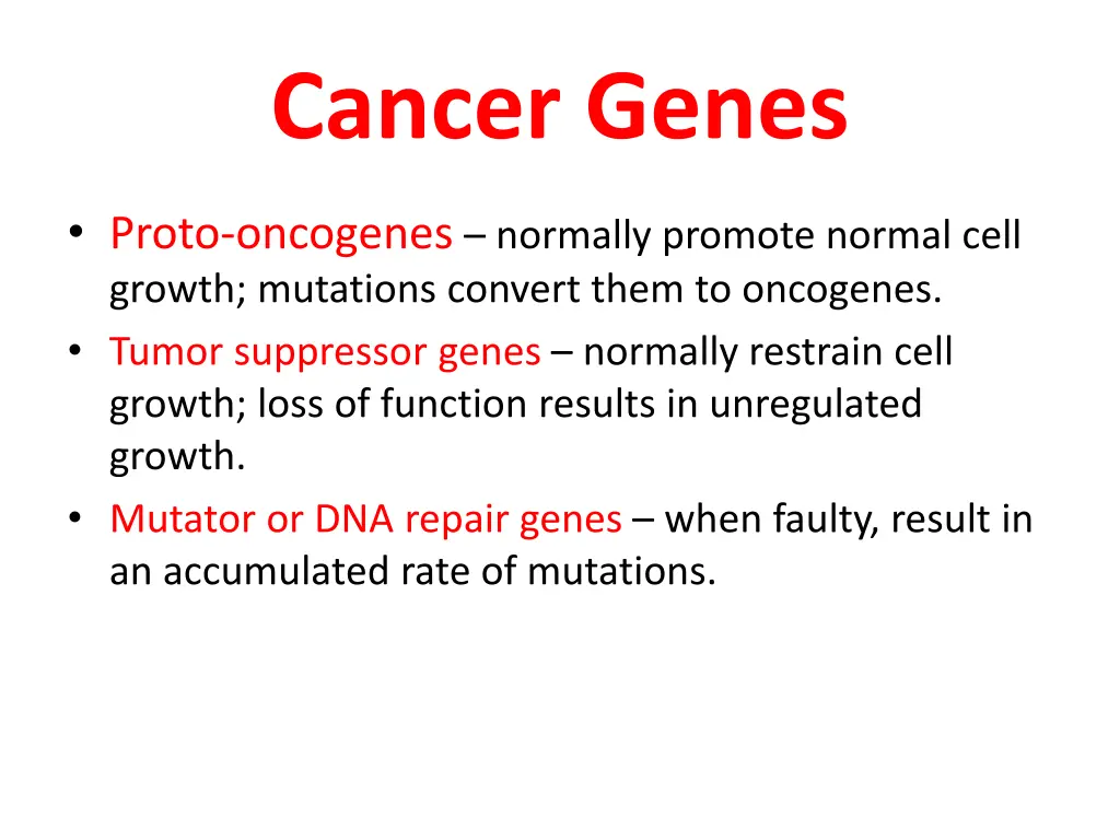 cancer genes