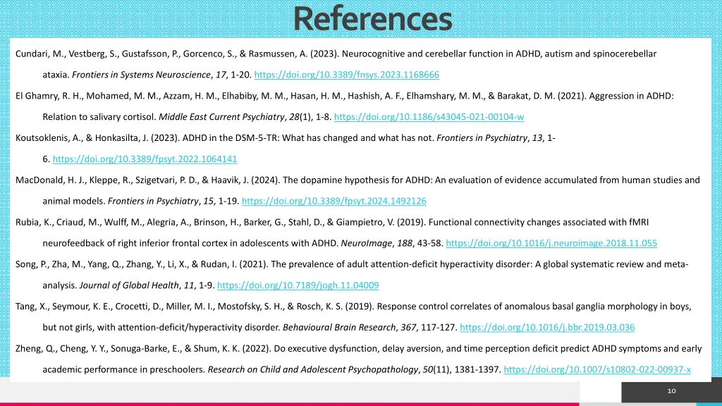 references