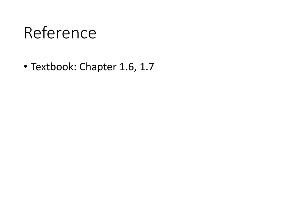 reference