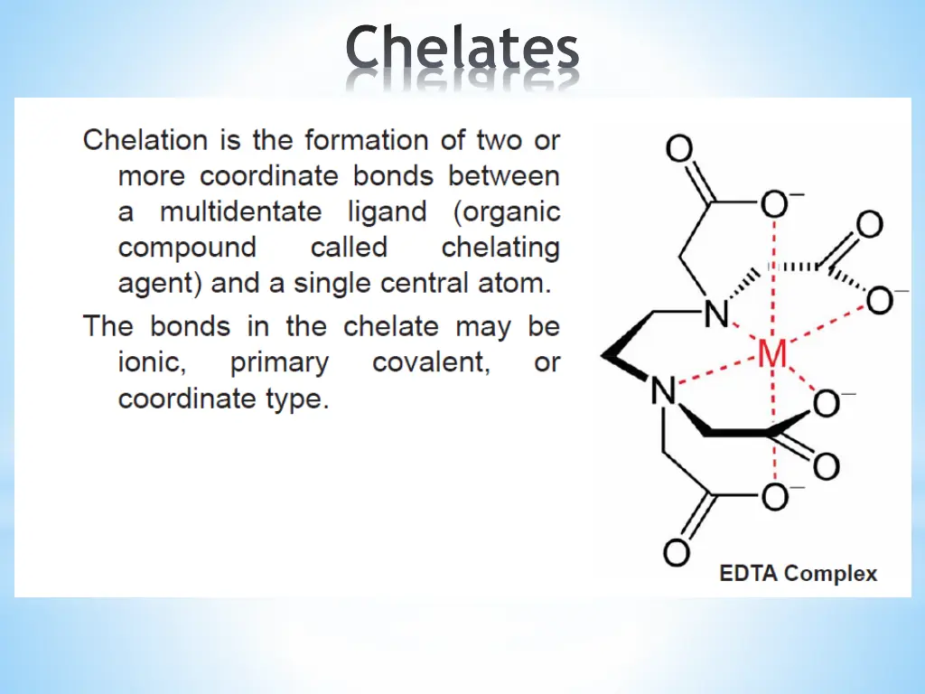 chelates