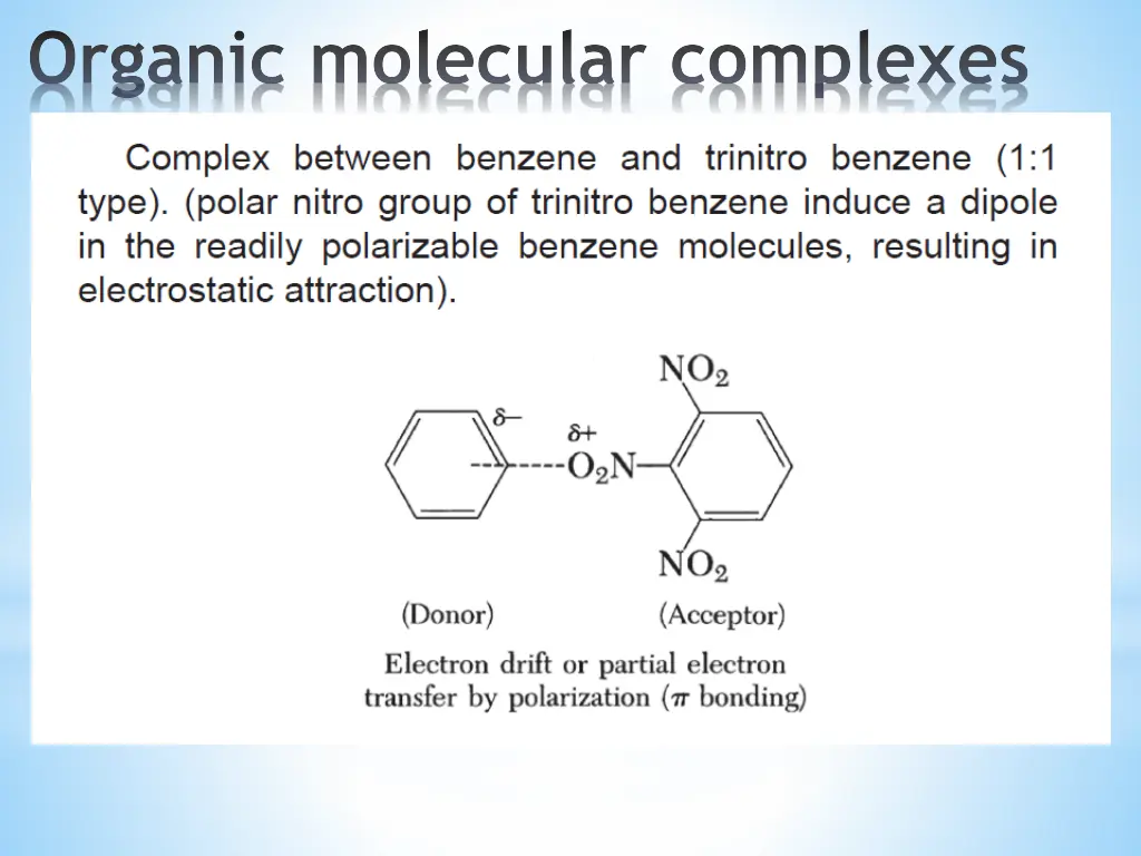 organic molecular complexes 1
