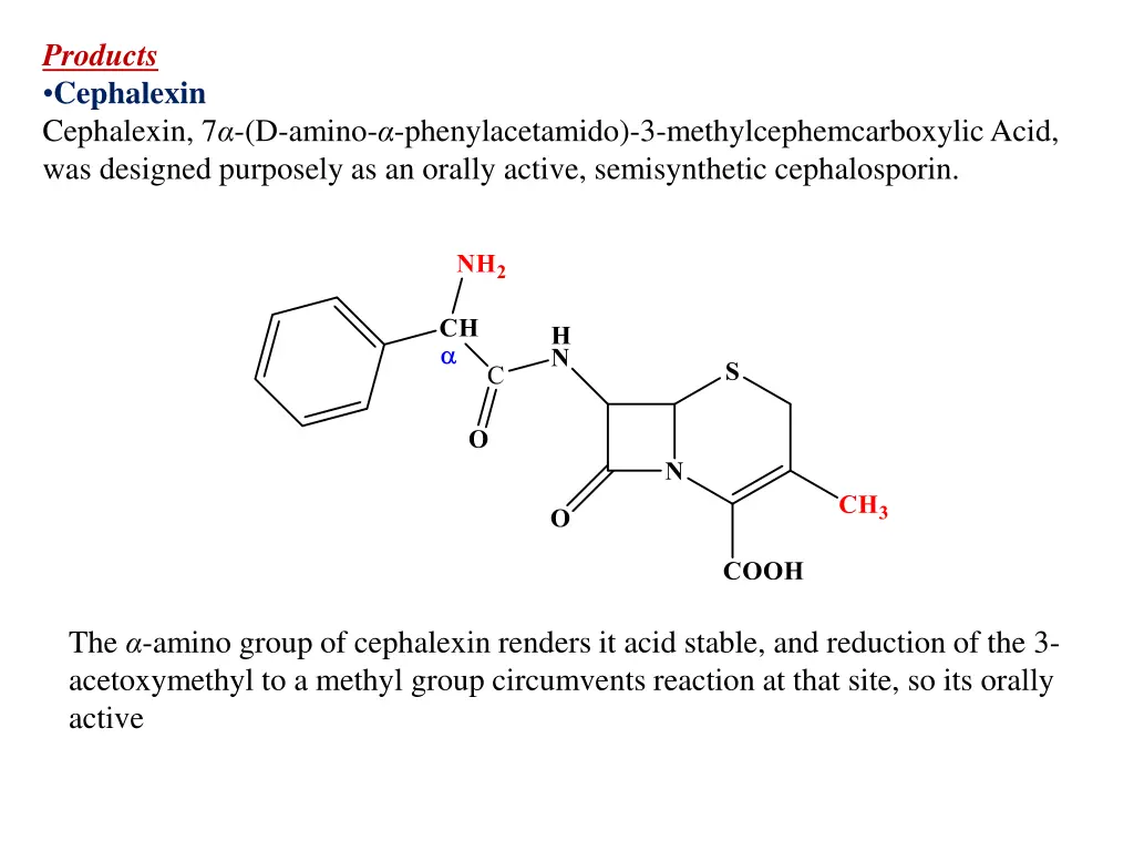 products cephalexin cephalexin 7 d amino