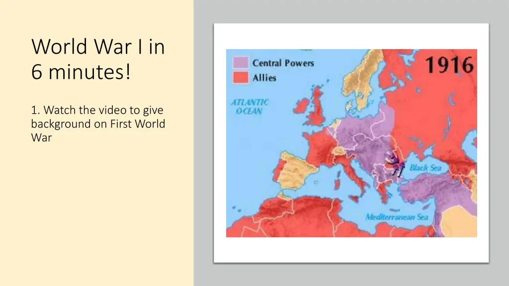world war i in 6 minutes