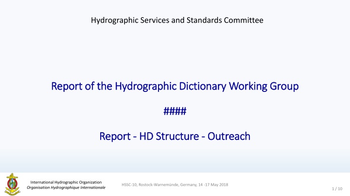 hydrographic services and standards committee