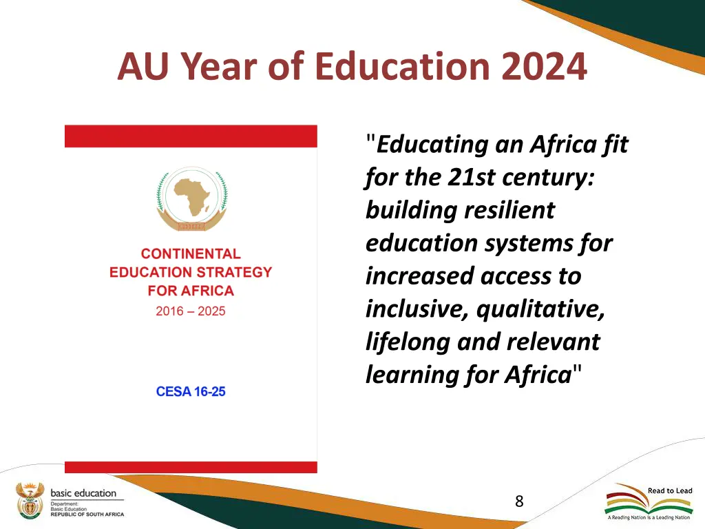 au year of education 2024