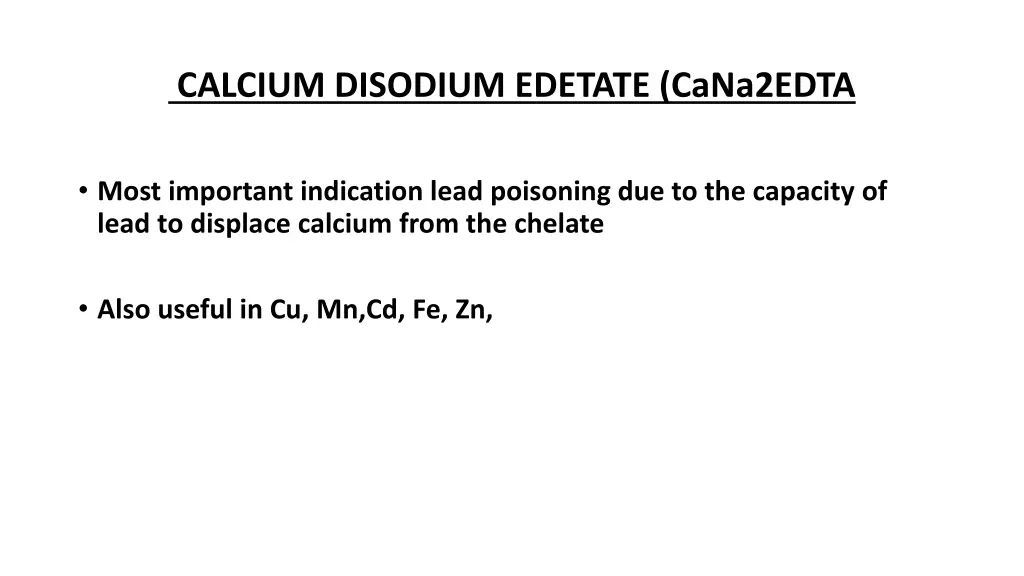 calcium disodium edetate cana2edta 1