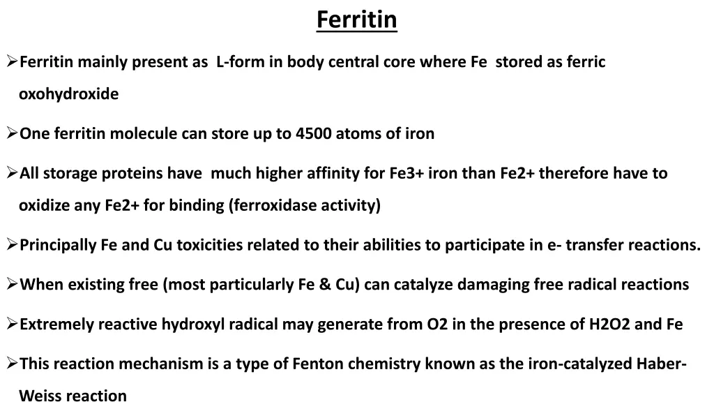 ferritin