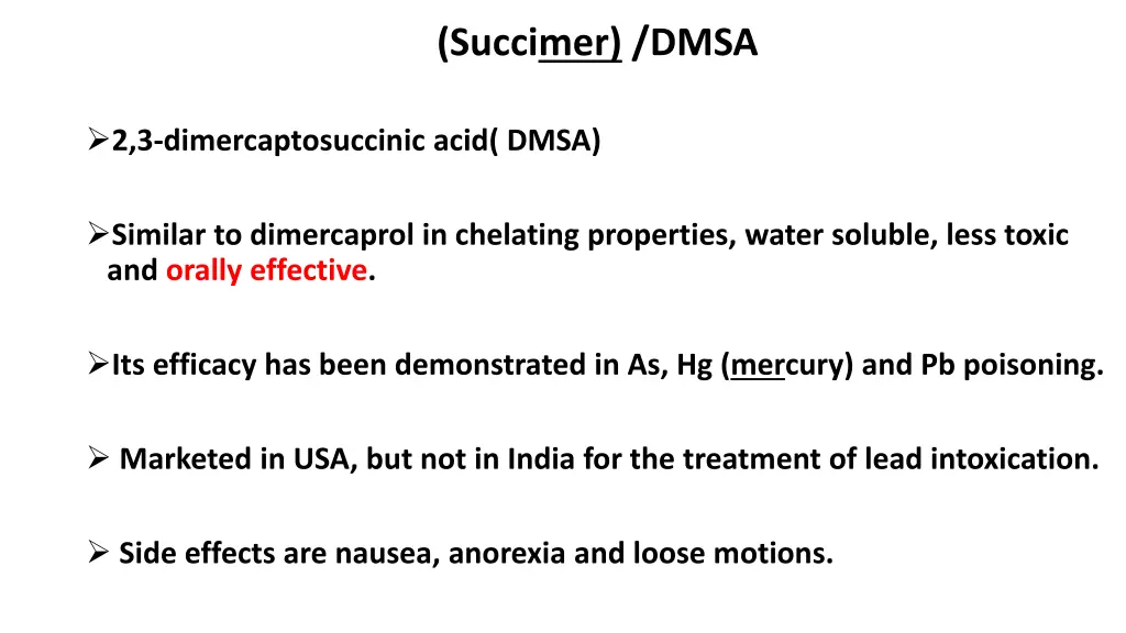 succimer dmsa