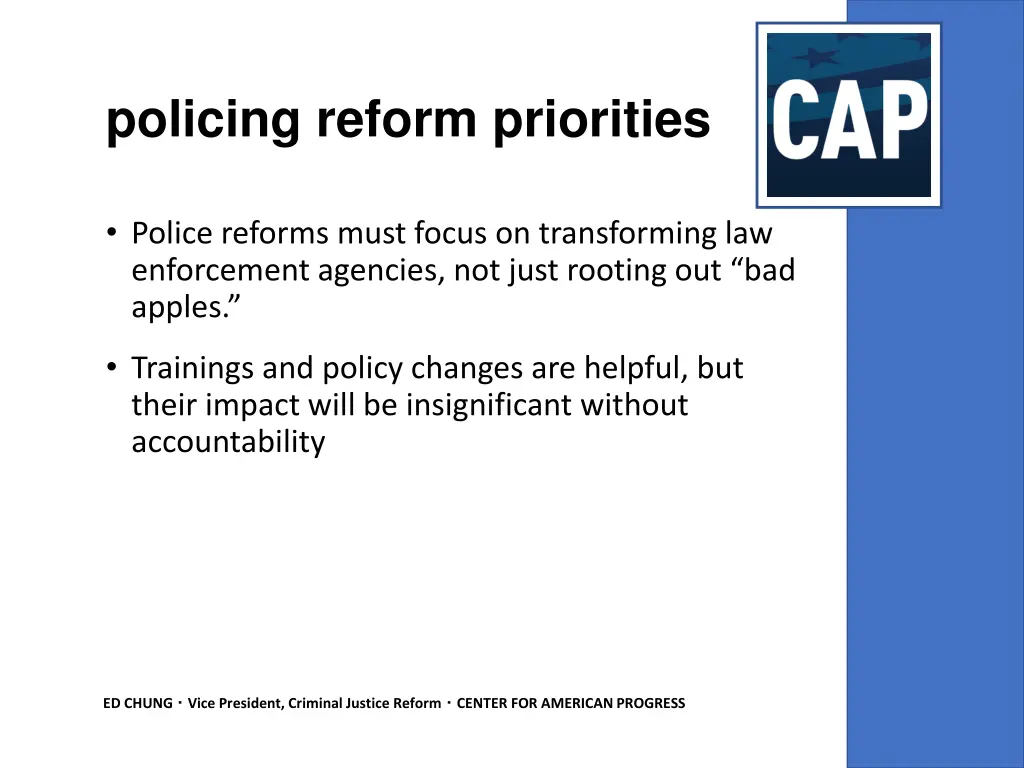 policing reform priorities 1