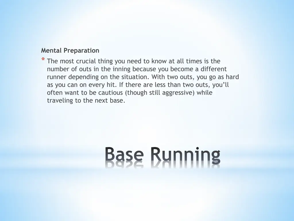 mental preparation the most crucial thing