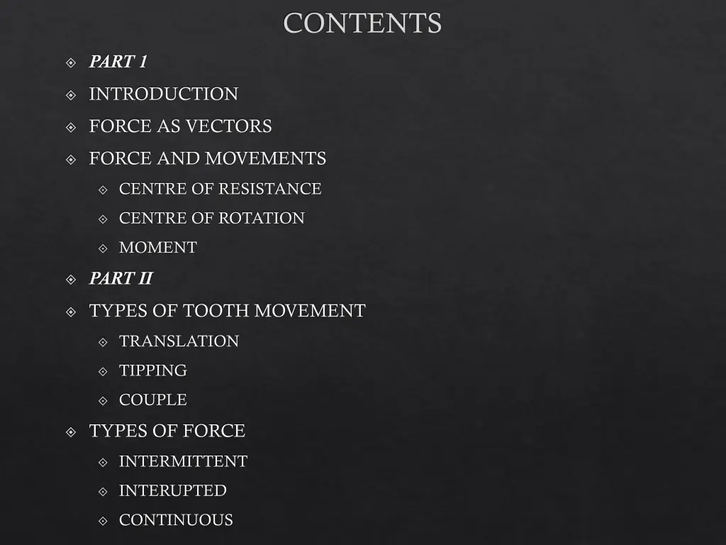 contents