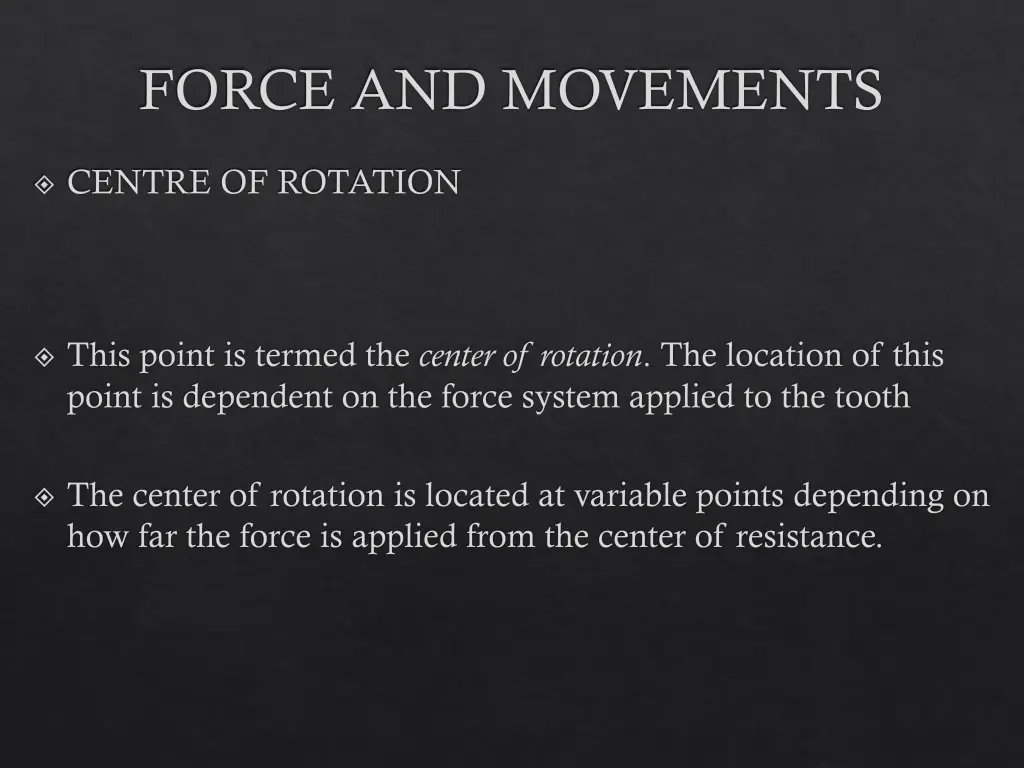 force and movements 7