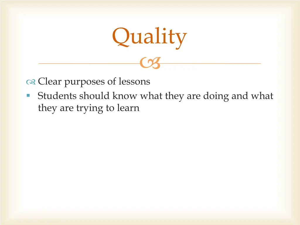 quality 2