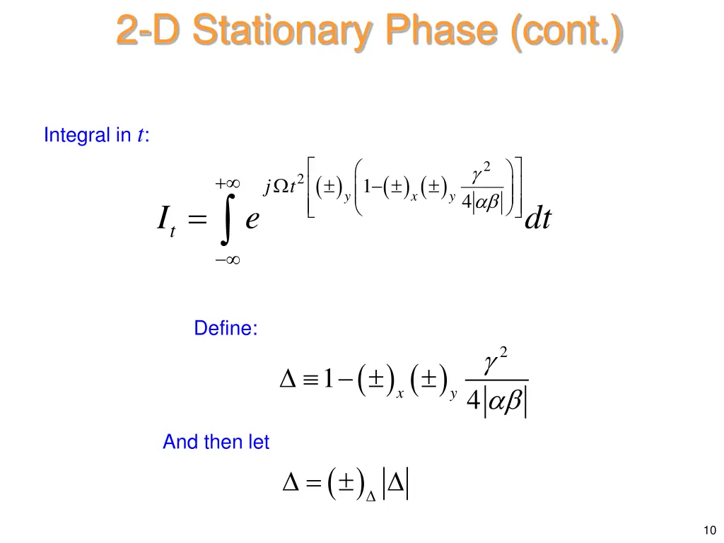 2 d stationary phase cont 7