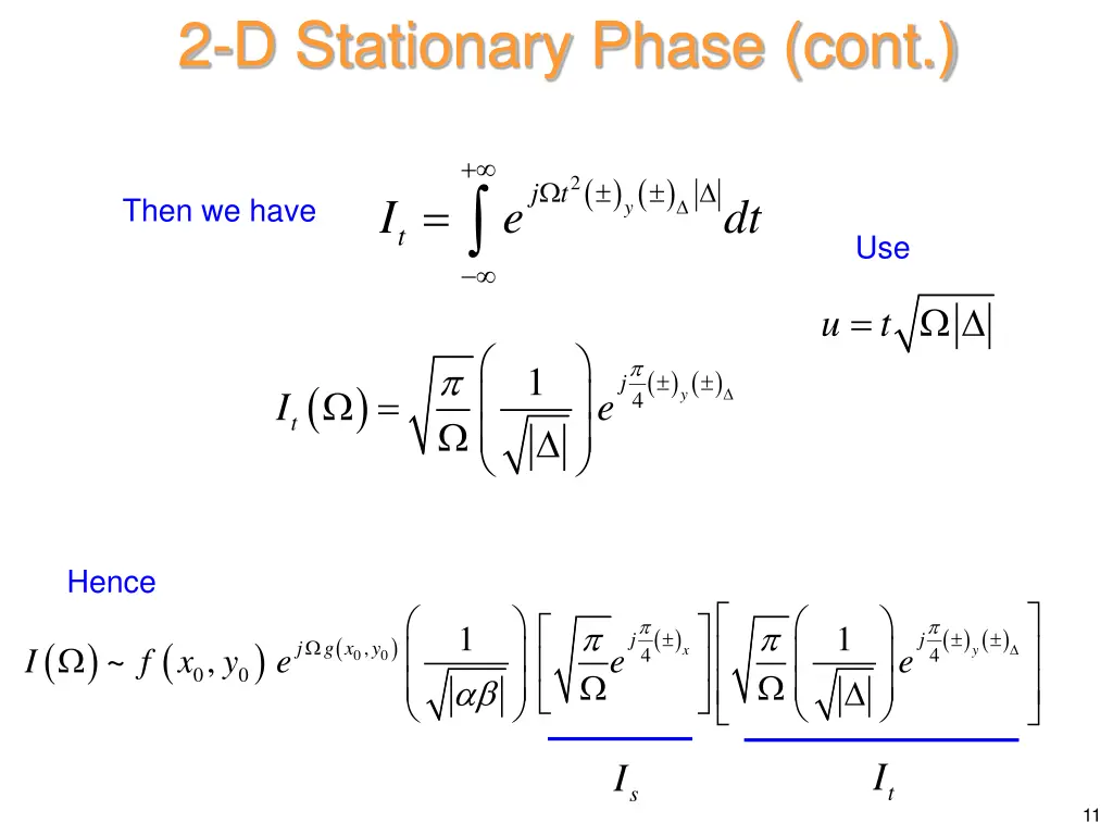 2 d stationary phase cont 8