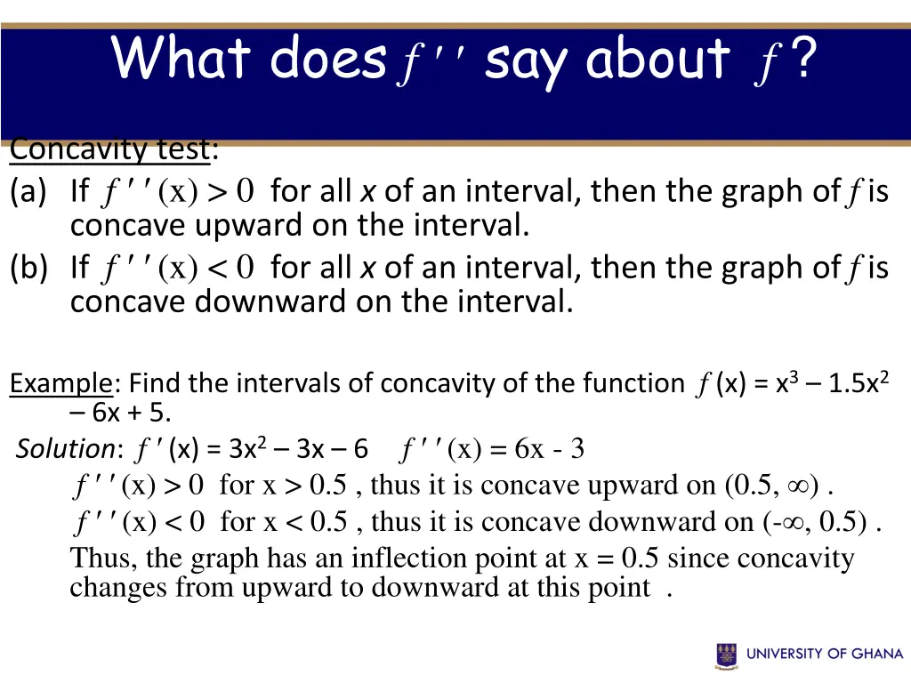 what does f say about f