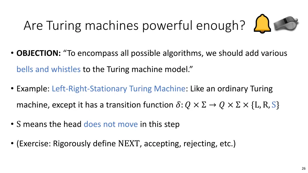 are turing machines powerful enough