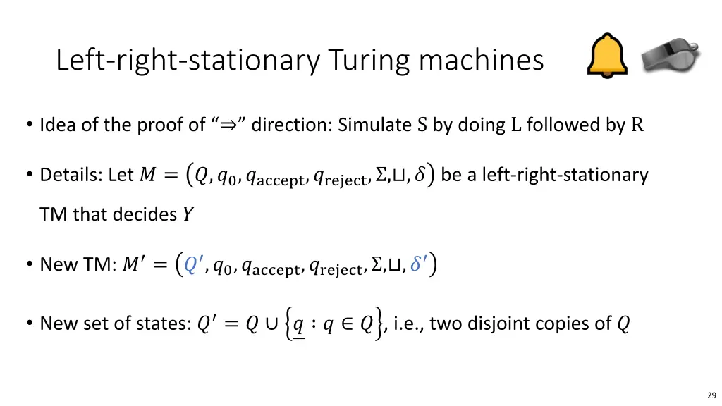 left right stationary turing machines 2
