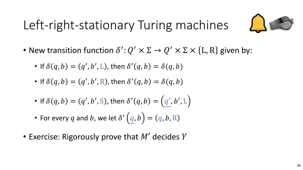 left right stationary turing machines 3