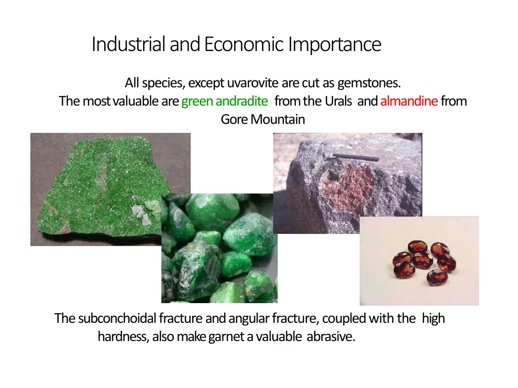industrial and economicimportance