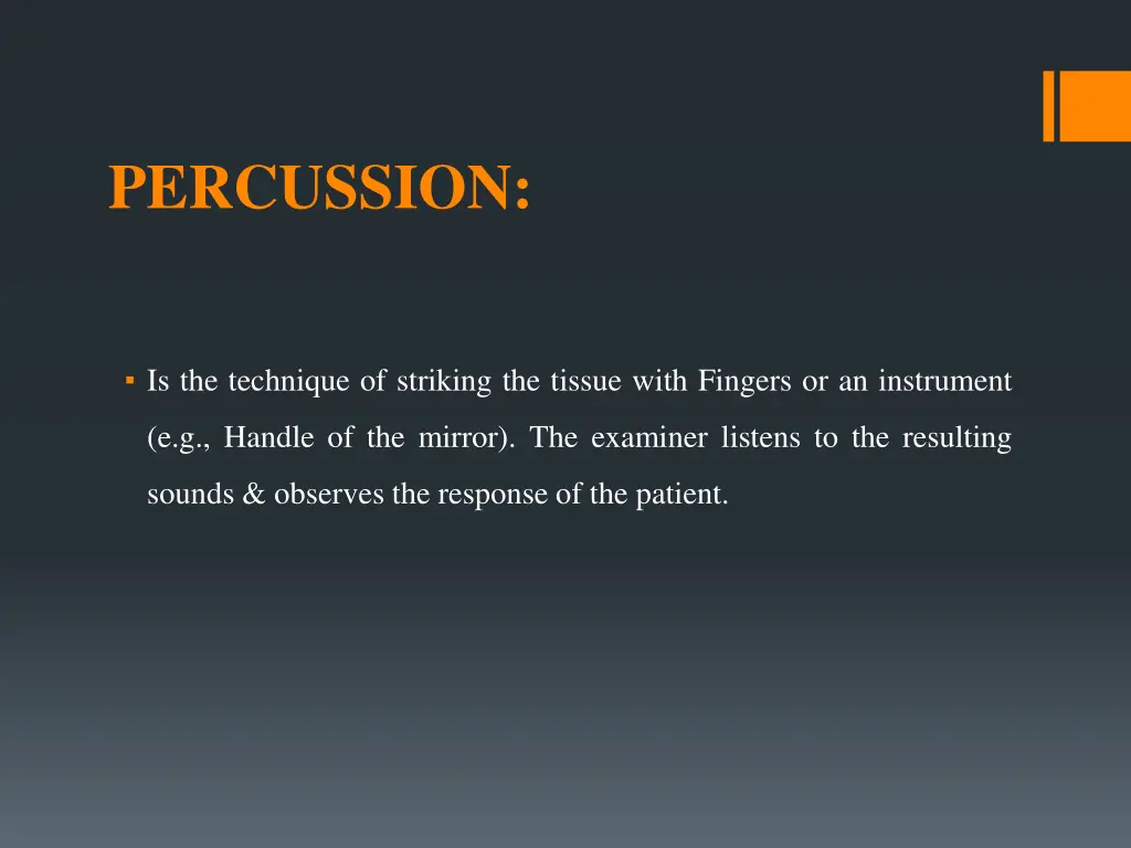 percussion