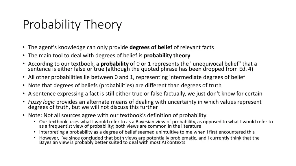 probability theory