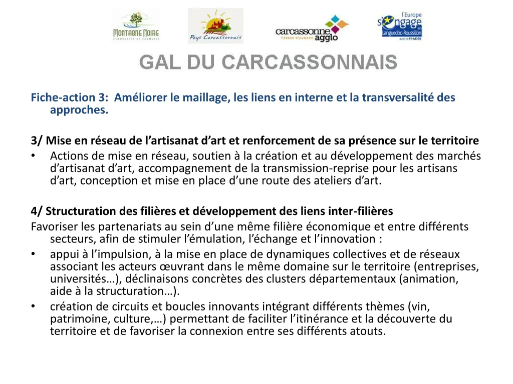 fiche action 3 am liorer le maillage les liens 1