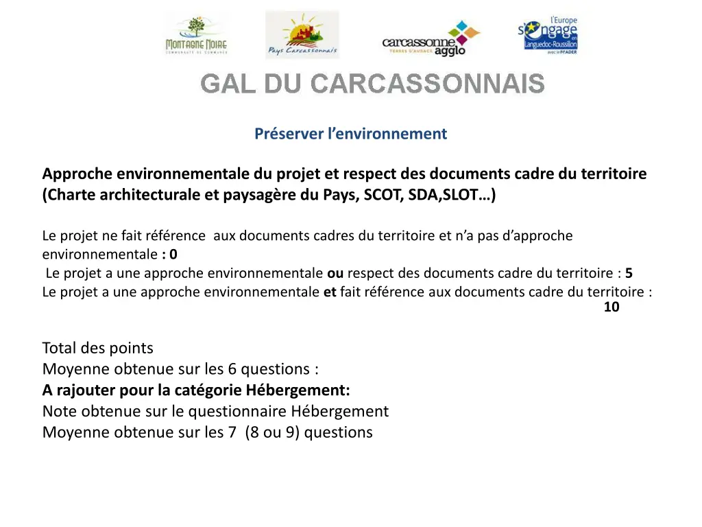pr server l environnement